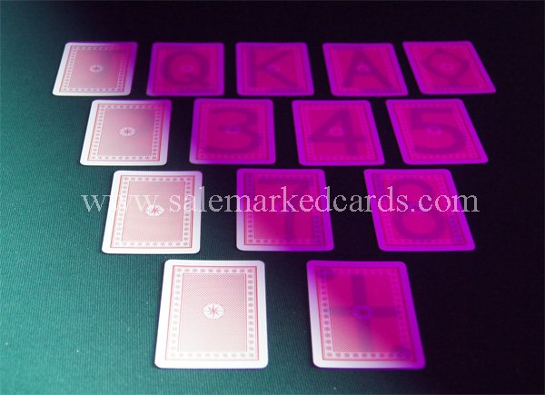 Dal Negro Texas Hold'em gemarkeerd  Kaarten